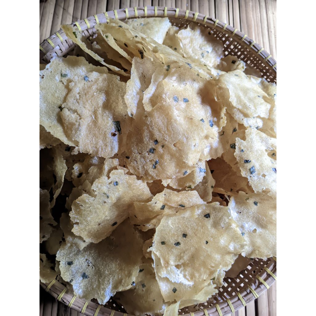 Kerupuk mentah Opak singkong - Rasa  original