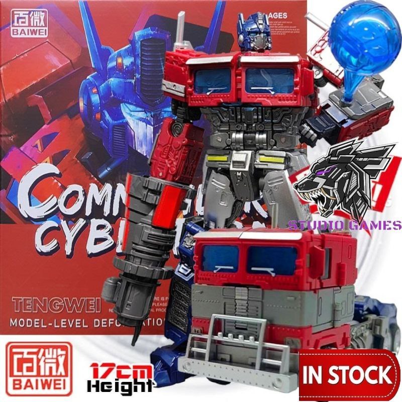 Baiwei Commander Cybertron Optimus Prime TW-1027 Deformation Rise Of The Beasts KO Lemon Tree