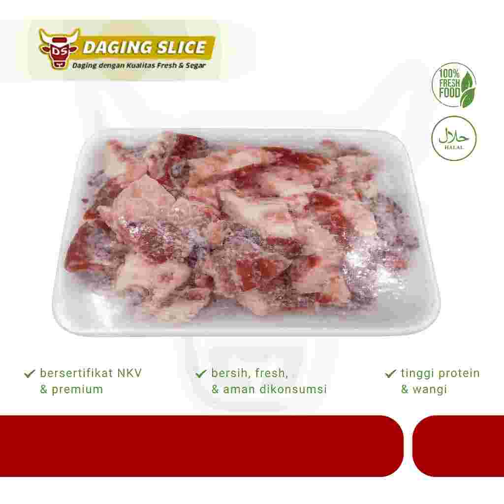 Daging Sapi Trimming Halus 500gr Tetelan Trim Mess Meat Bandung