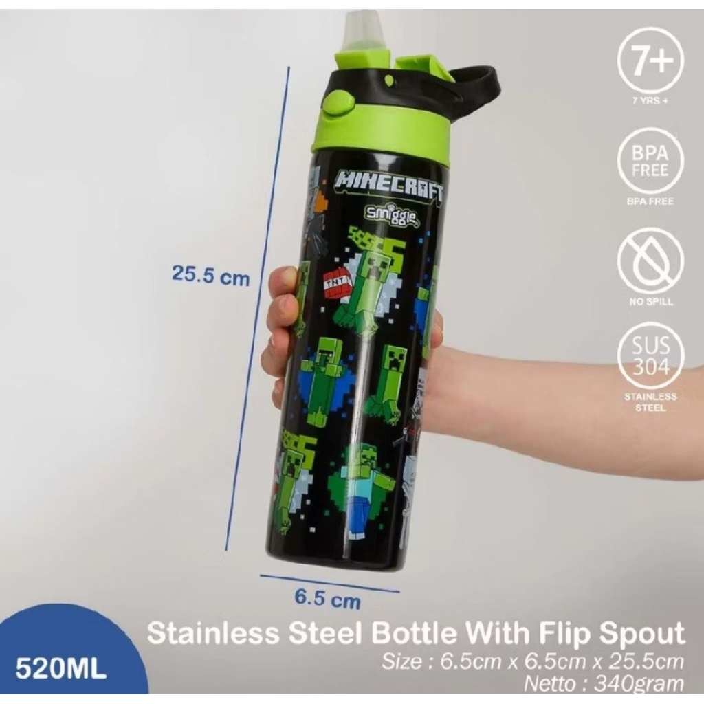 Botol minum anak stainless steel sus 304