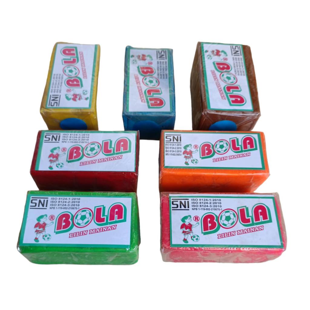 Lilin Mainan / Plastisin Jumbo Merk Bola