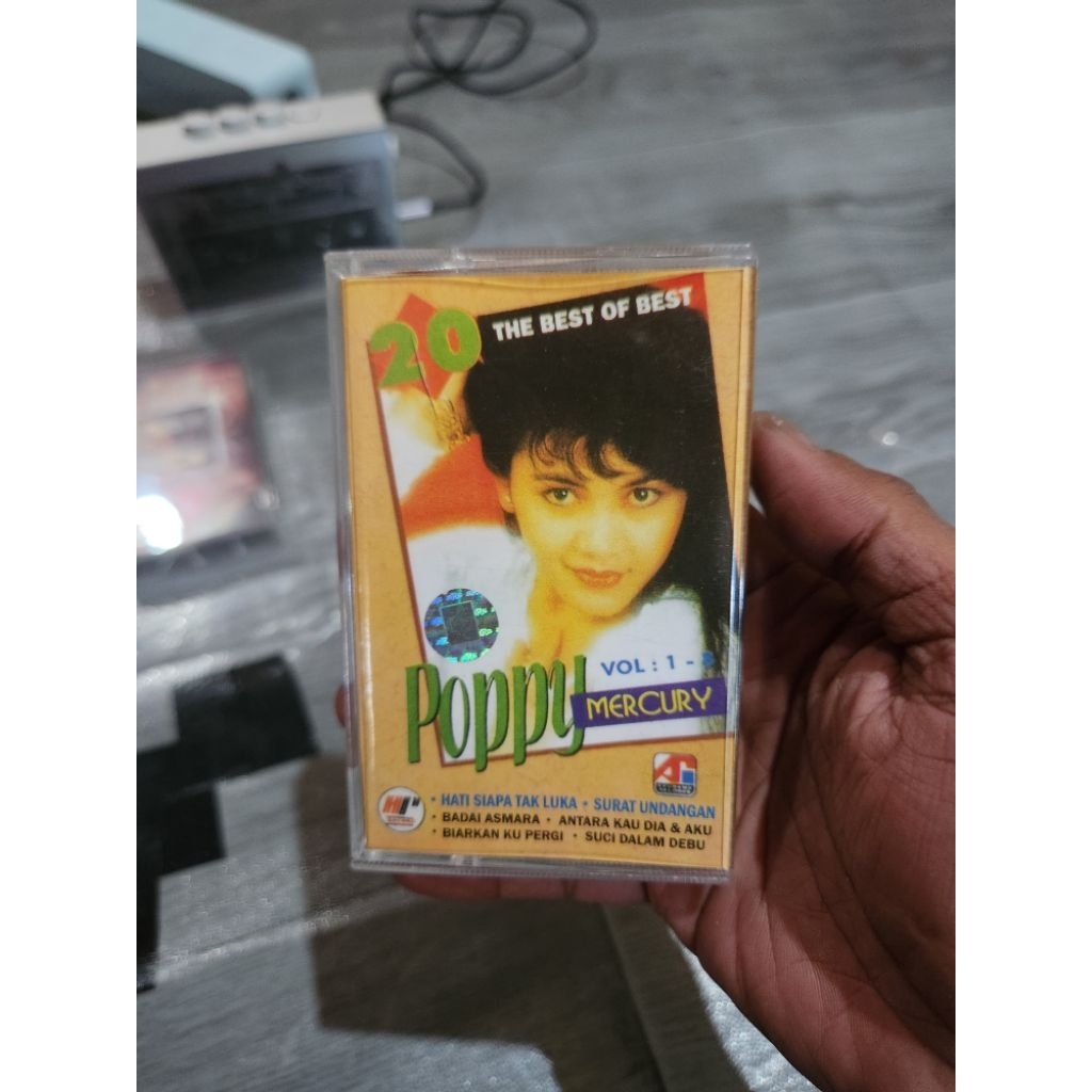 Kaset Pita Poppy Mercury The Best Of Best