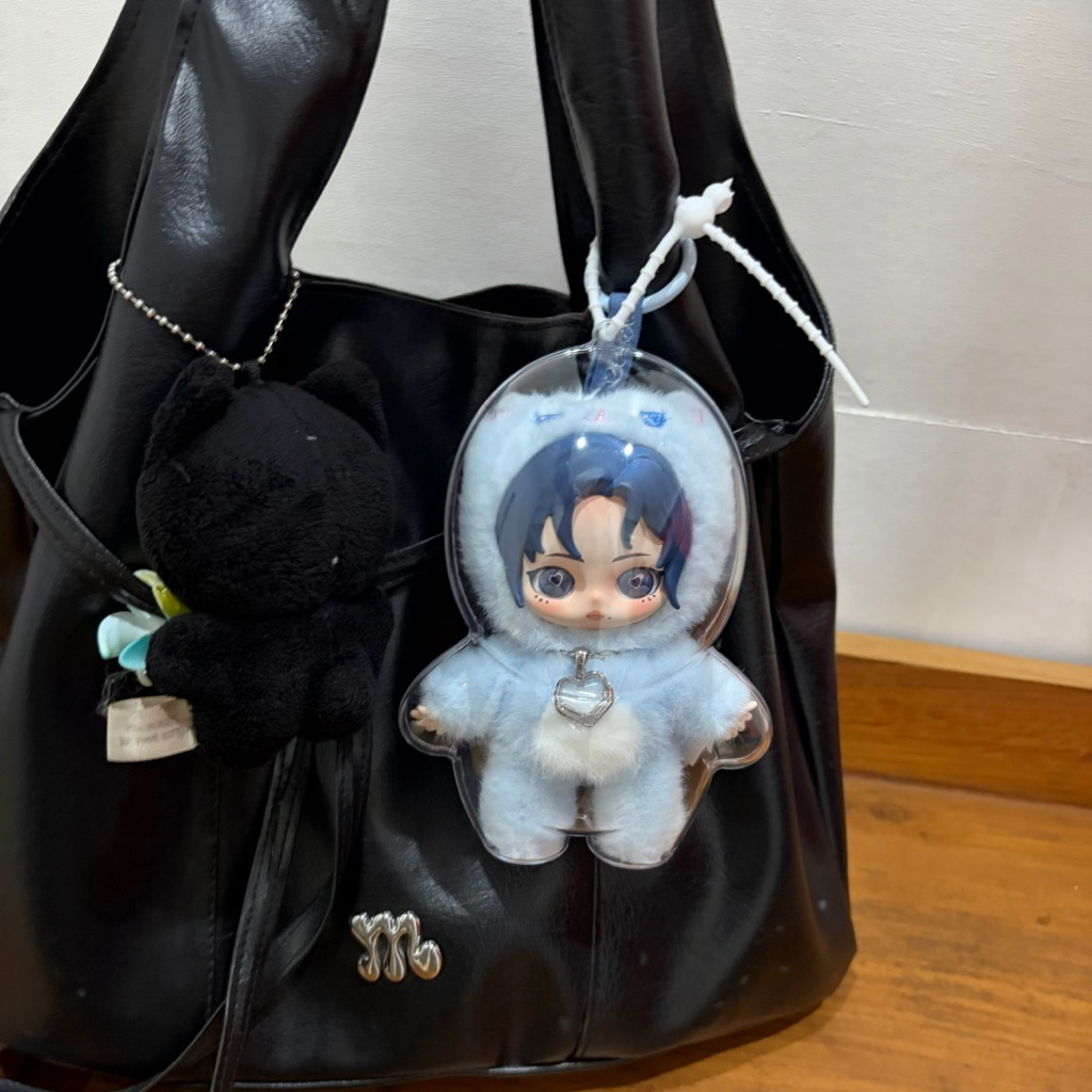 [READY STOCK] case acrylic akrilik pop mart aespa fluffy doll karina winter ningning giselle