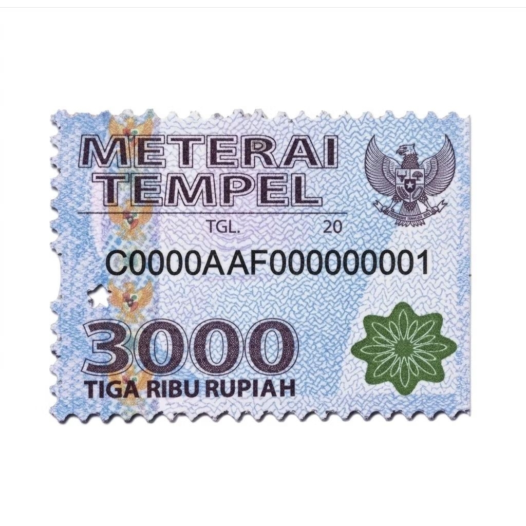 Ready Materai 3000