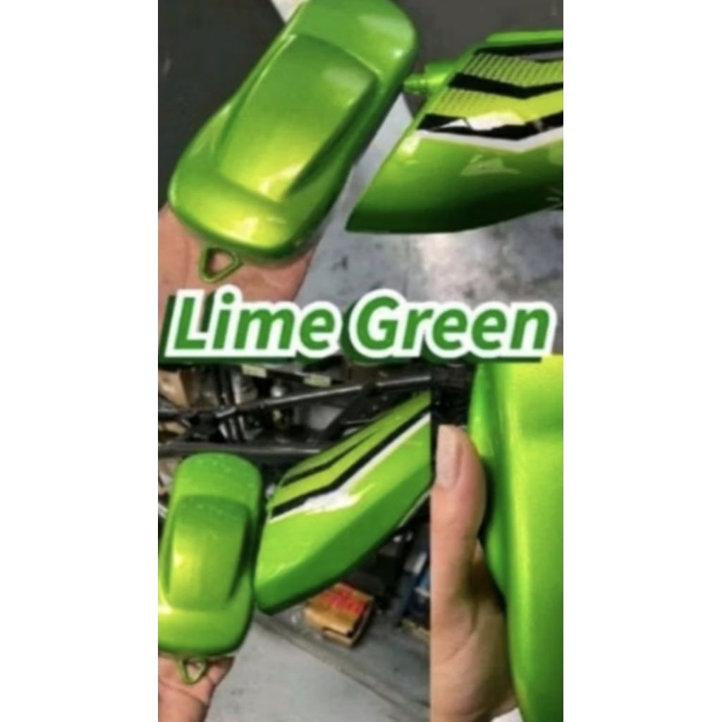 CAT PU LIME GREEN ORIGINAL KAWASAKI NINJA KUALITAS PREMIUM CAT MOBIL CAT MOTOR