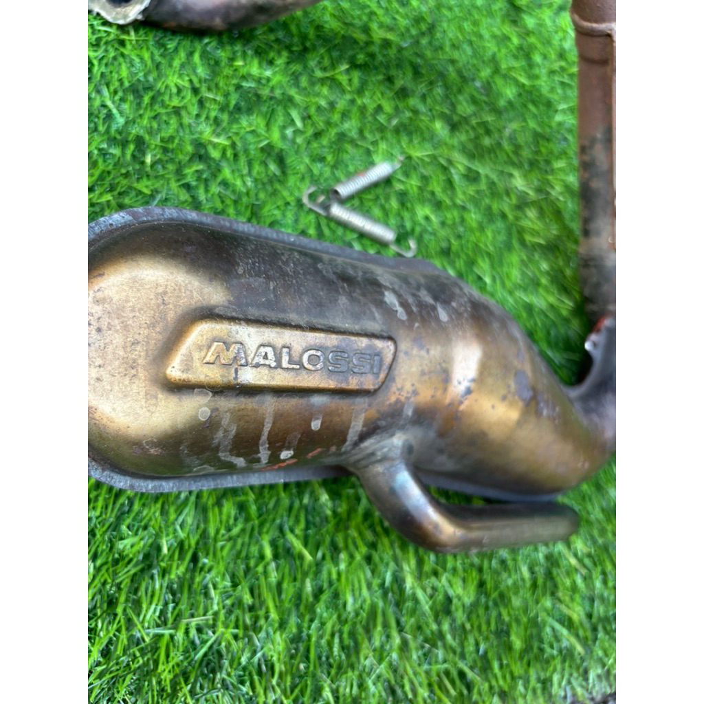 knalpot malossi banana vespa pts special smalkframe