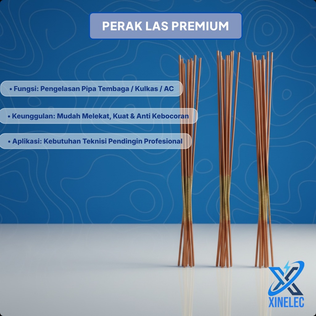Perak Las Pipa Tembaga Kulkas Freezer AC / Kawat Las Tembaga