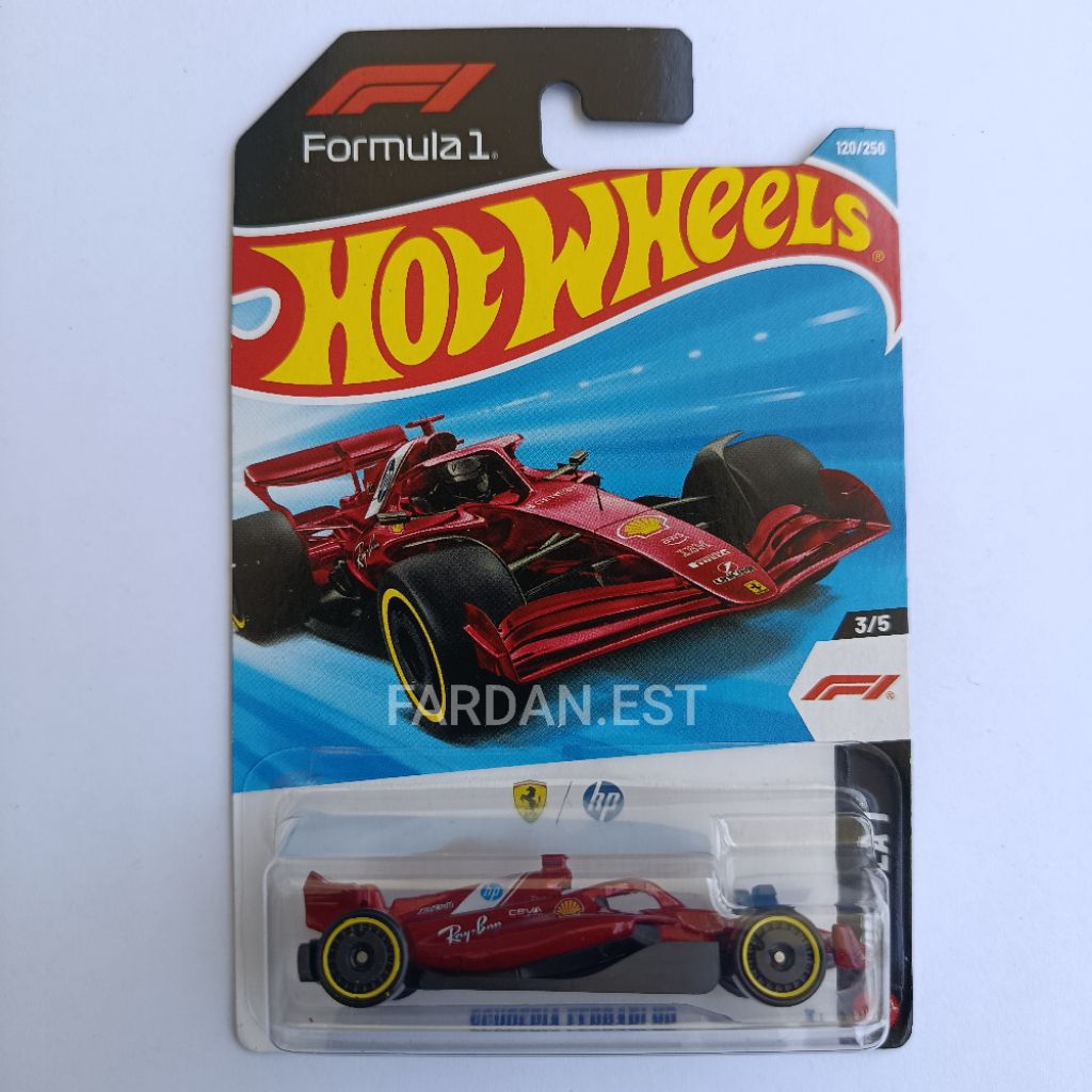 HOT WHEELS F1 SCUDERIA FERRARI (FREE PROTECTOR)