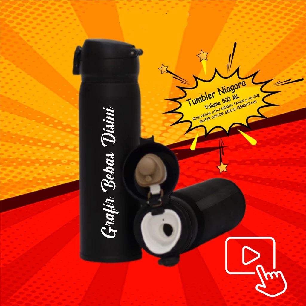 Tumbler Botol minum Khusus Pria Sultan Asli Dan Original Import 23 sold Steel Bottles