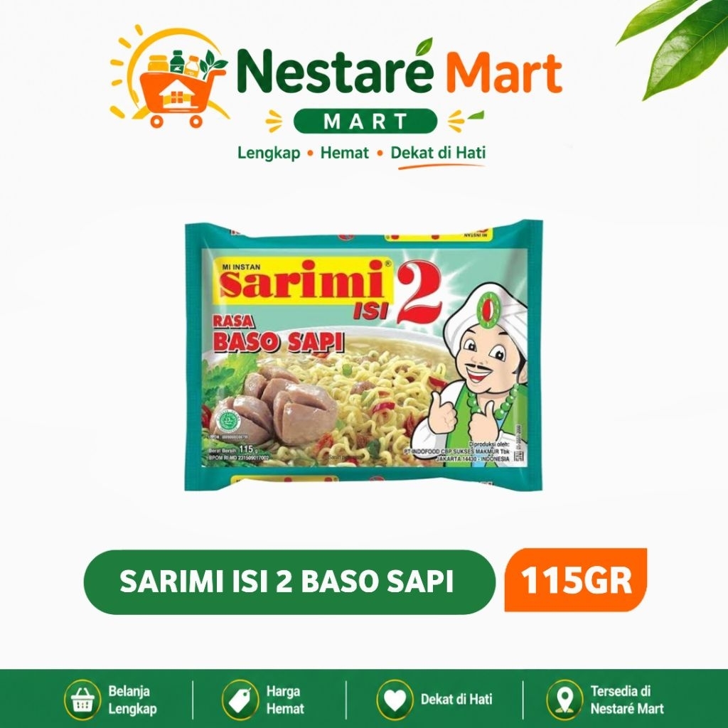 SARIMI ISI 2 BASO SAPI 115GR