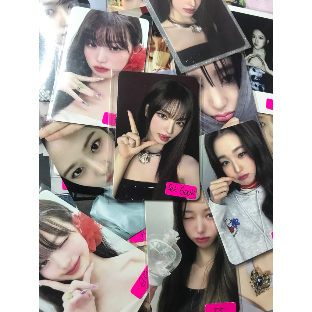 IVE official photocard pc ive leeseo rei liz papa johns i’ve switch show what i have encore secret i
