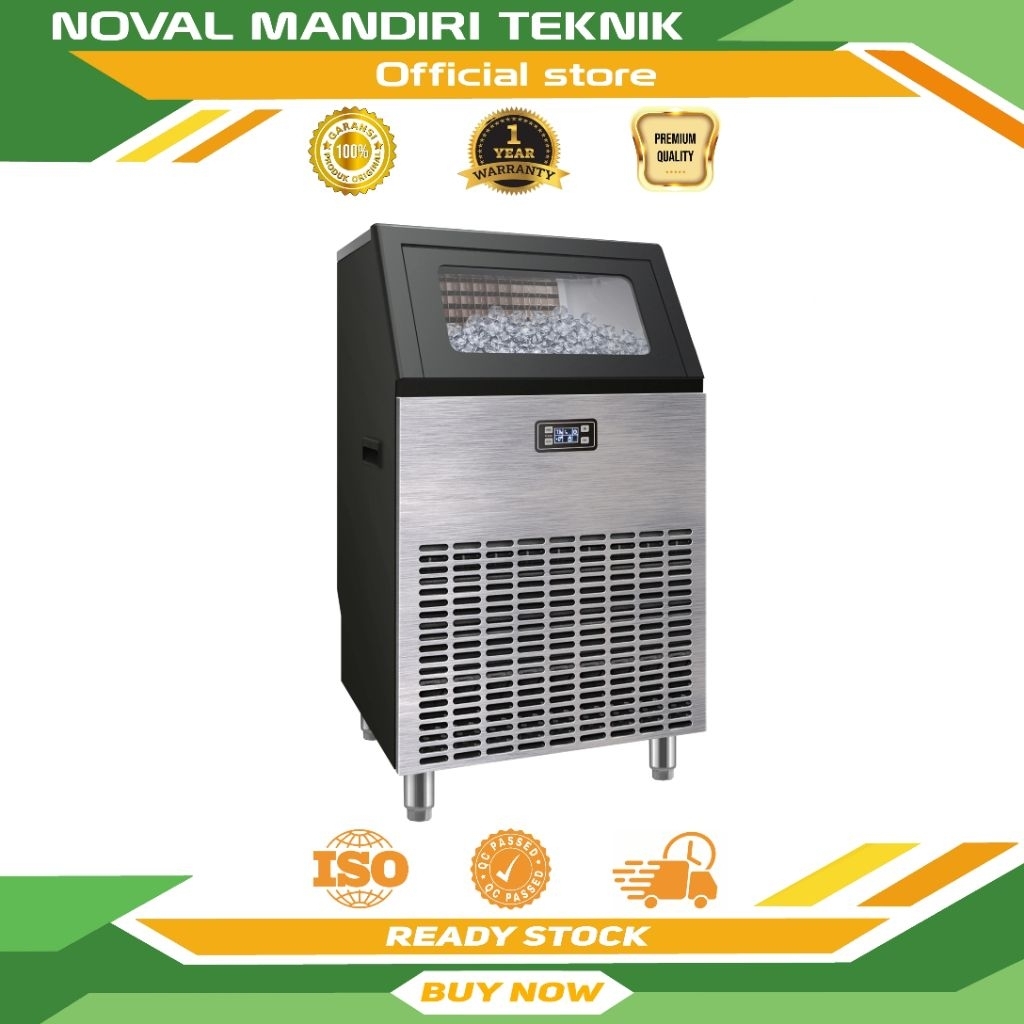 Ice Maker HICON HZB 100/120 Ice Cube Maker Machine 100-120kg/Day Big Capacity - 100KG