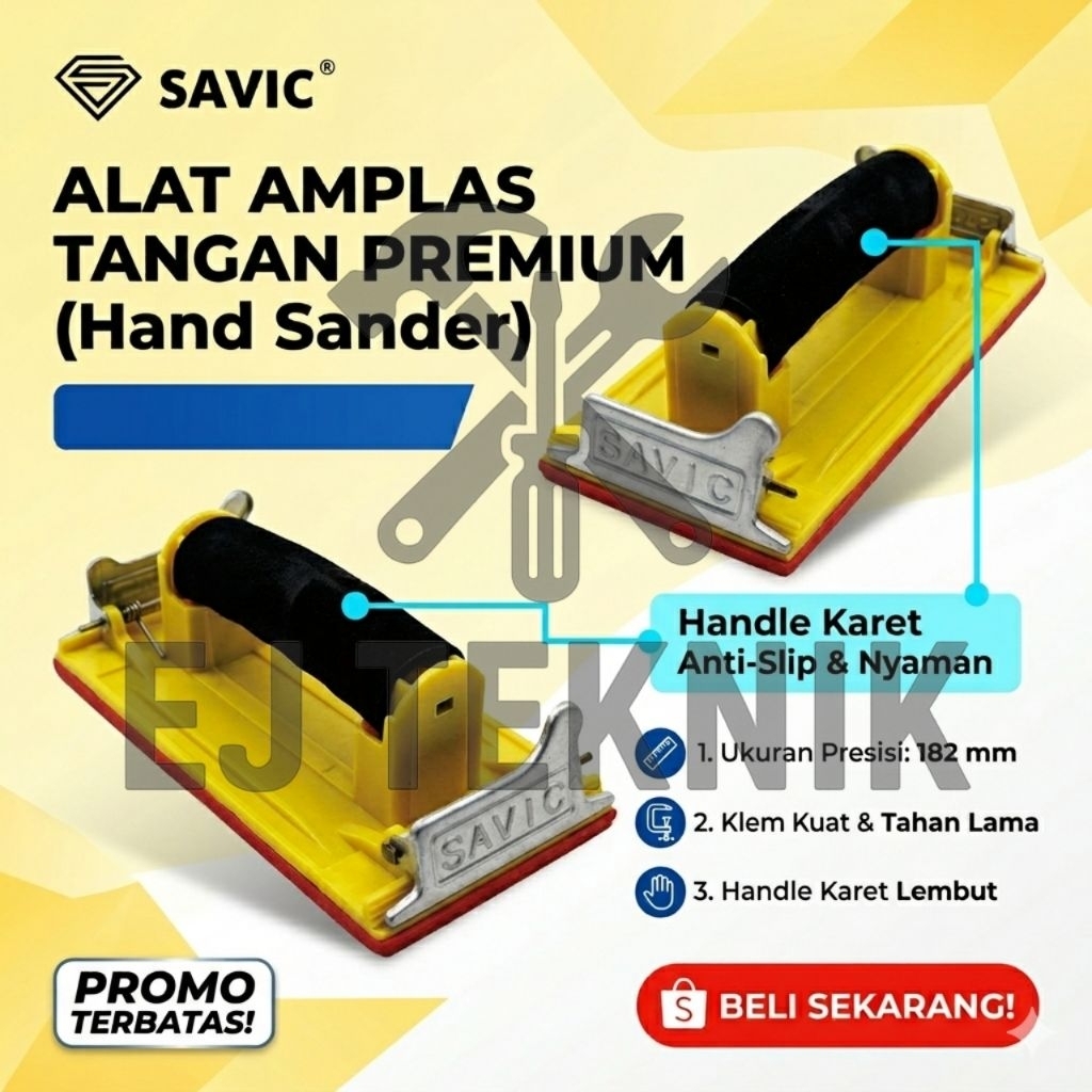 Sander Block Tatakan Amplas Manual TOKIO , SAVIC / Tatakan Amplas Manual