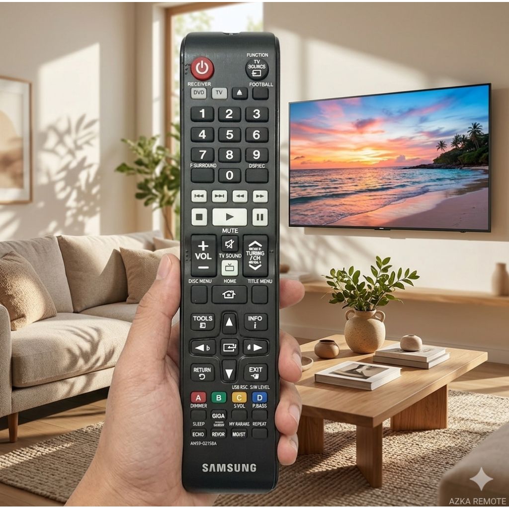REMOTE REMOT DVD SAMSUNG HOME THEATER AH59-02550A ORIGINAL ASLI DEVI