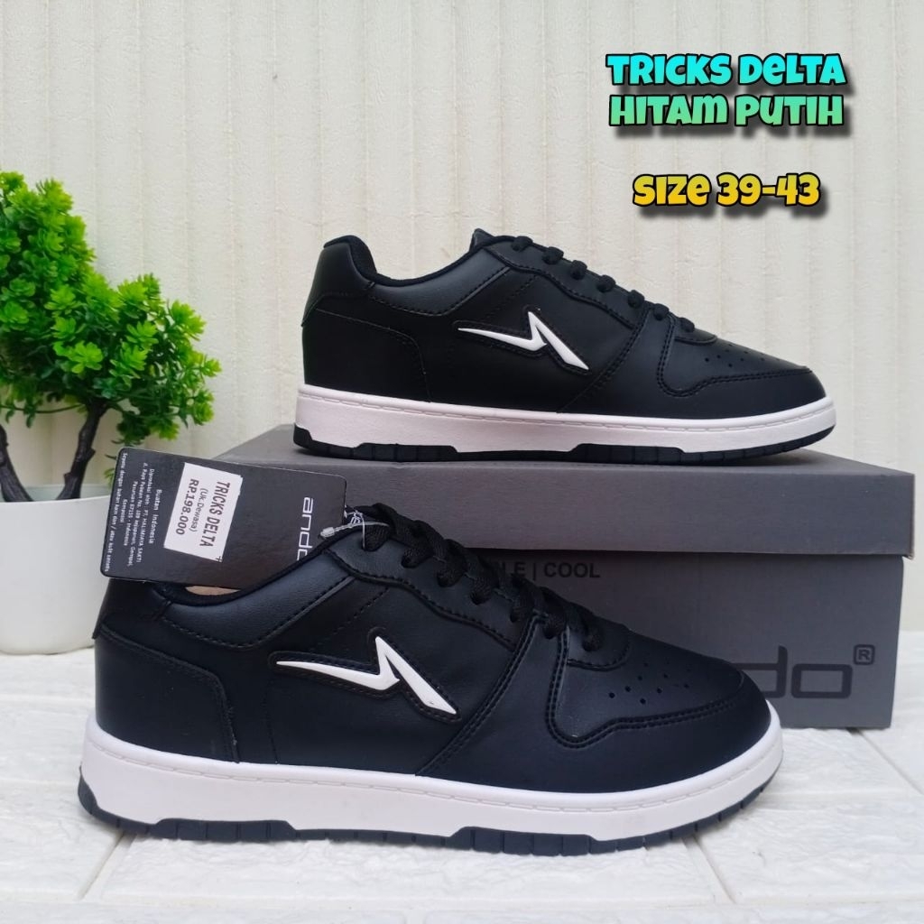 SEPATU SNEAKERS PRIA KEREN MURAH ANDO TRICKS SIZE 39-43 - SNEAKERS PRIA 39-43/ SEPATU SNEAKERS ANDO 