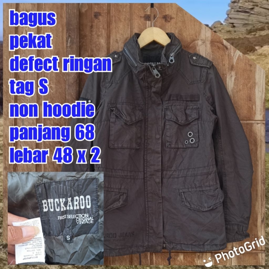 jaket parka army military m65 fashion buckaroo s