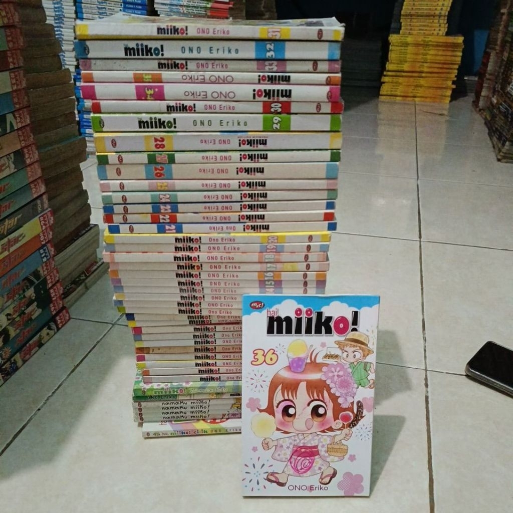 Komik Miiko Full set lengkap 1-36 + side story smua