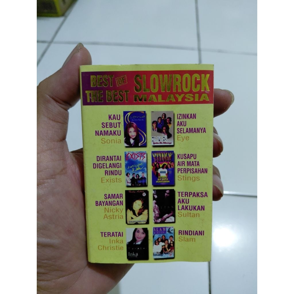 Kaset Original Slow Rock Malaysia