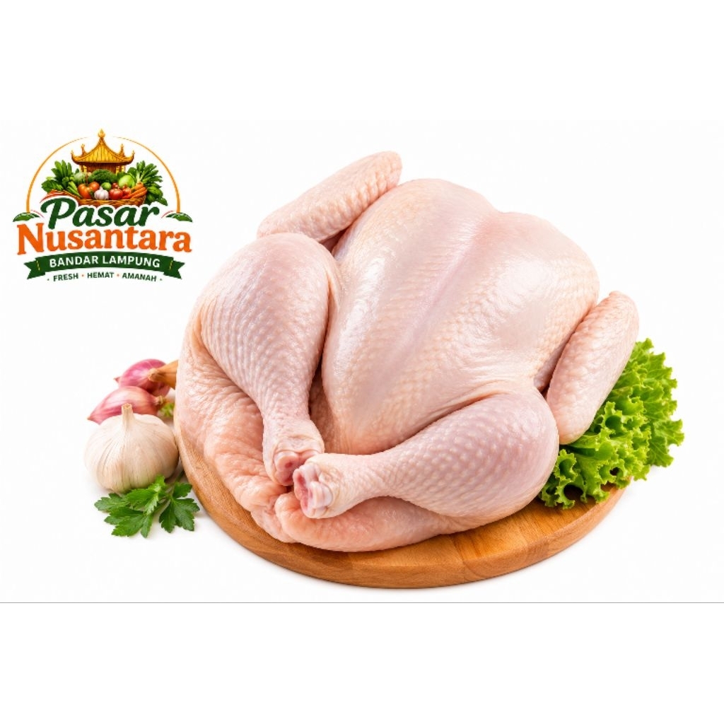 AYAM POTONG SEGAR UTUH — Pasar Nusantara Bandar Lampung
