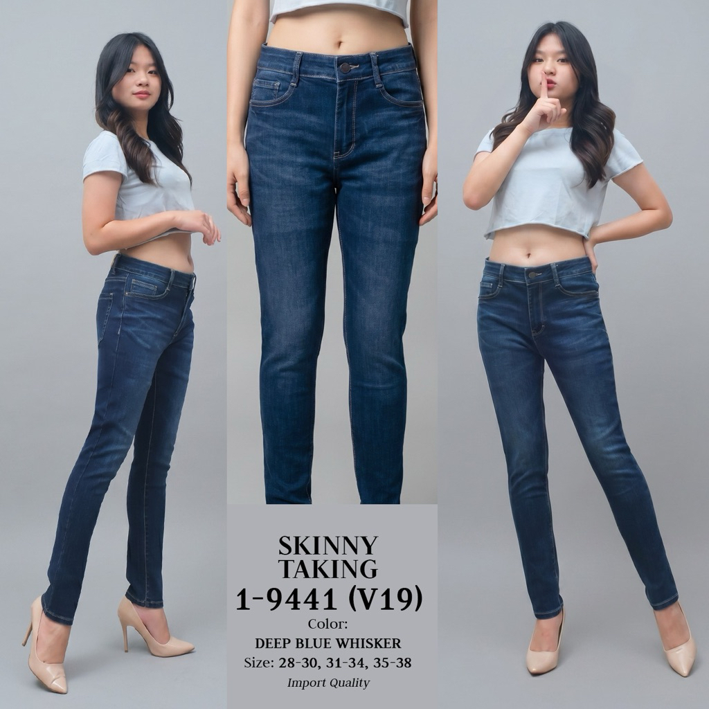 CELANA JEANS PENSIL STRETCH WANITA MISS 2000 JEANS/HAREM JEANS