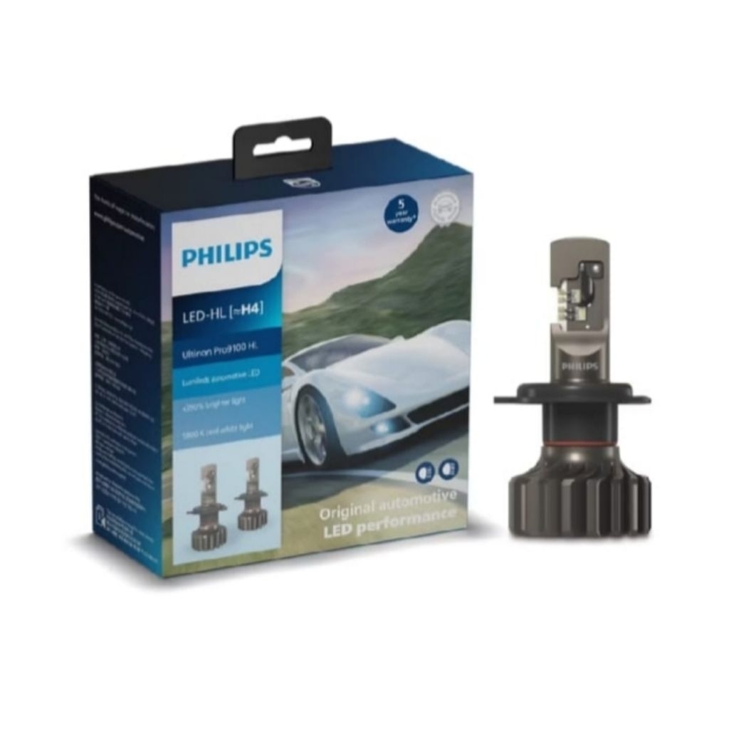 Lampu Mobil LED Philips Ultinon Pro 9100 H4