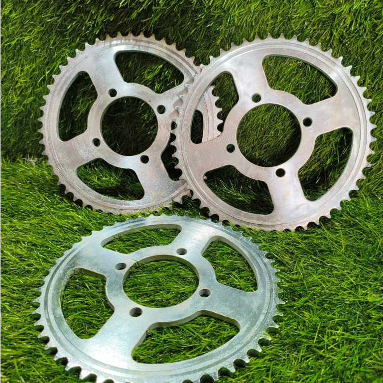 GIR SET RX KING 60T/55T/50T YAMAHA DEPAN BELAKANG RX KING GIR 428-12T-50T/55T/60T GIR GIGI TARIK BEL