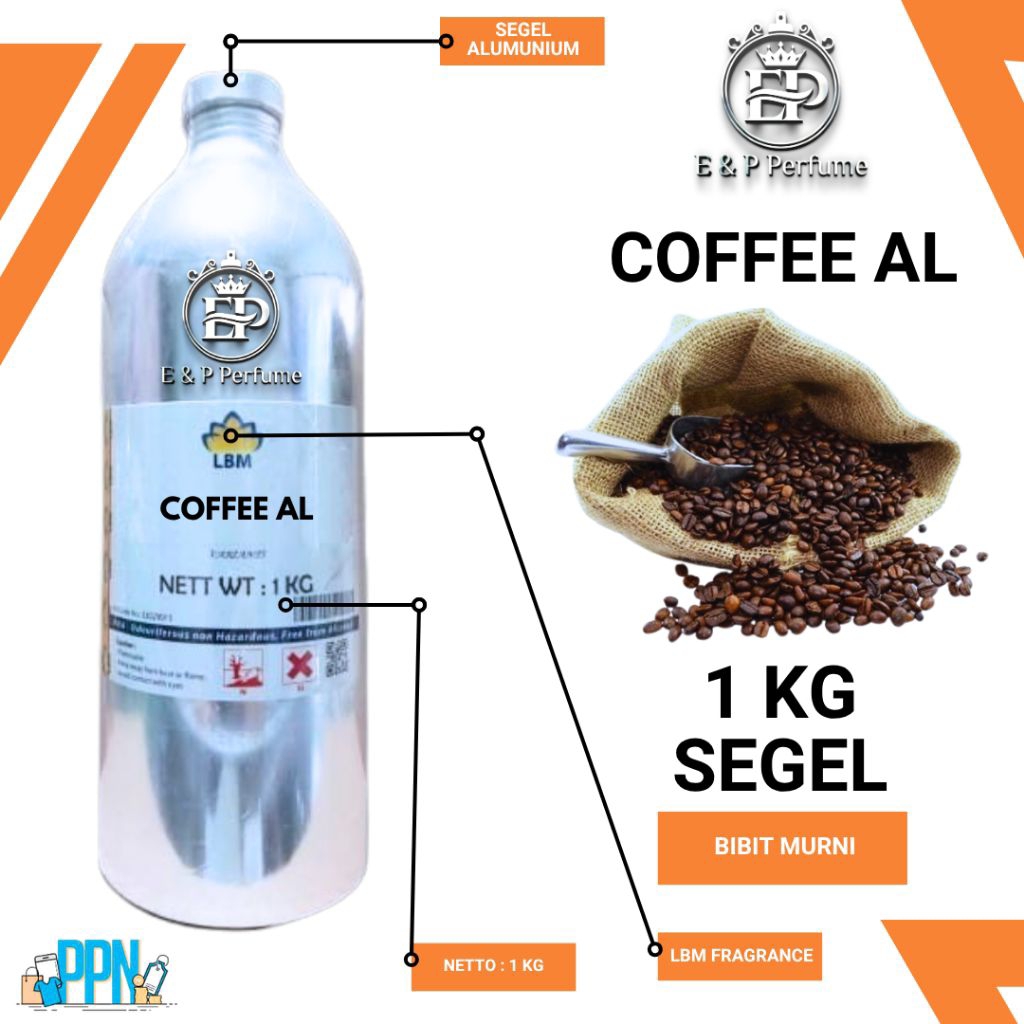 Bibit Parfum - Coffee AL | Type Coffee  by LBM Fragrance Oil
