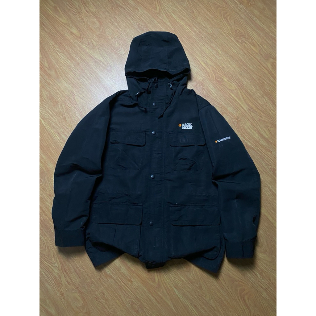 Casual Outdoor Multipocket Un1qklo Black & Decker Unisex Jacket Second