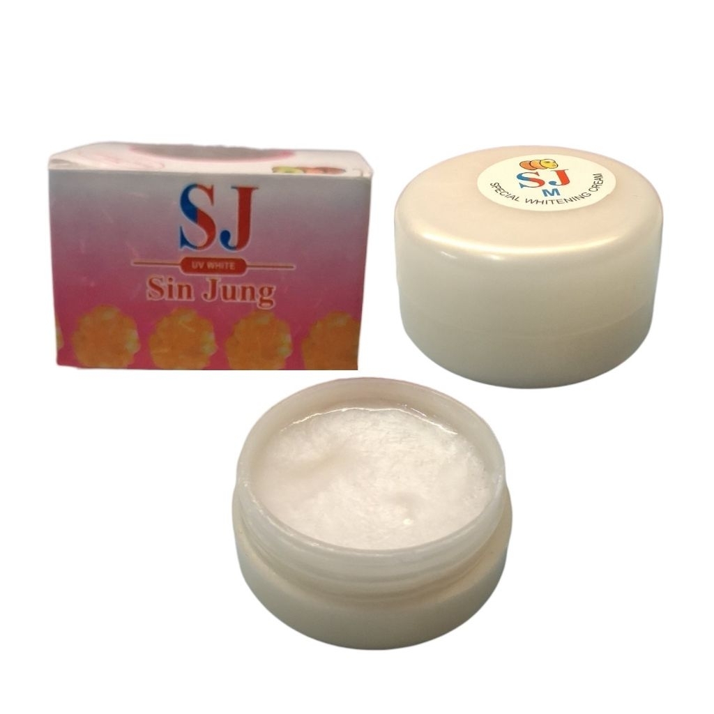 Cream SJ Sin Jung Uv White Malam Satuan
