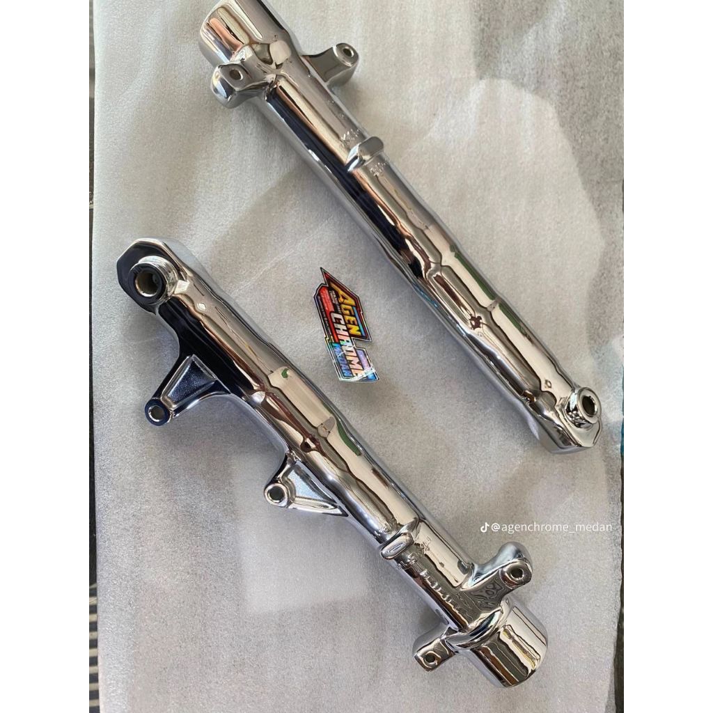 Tabung shock cb150r new ORI CHROME