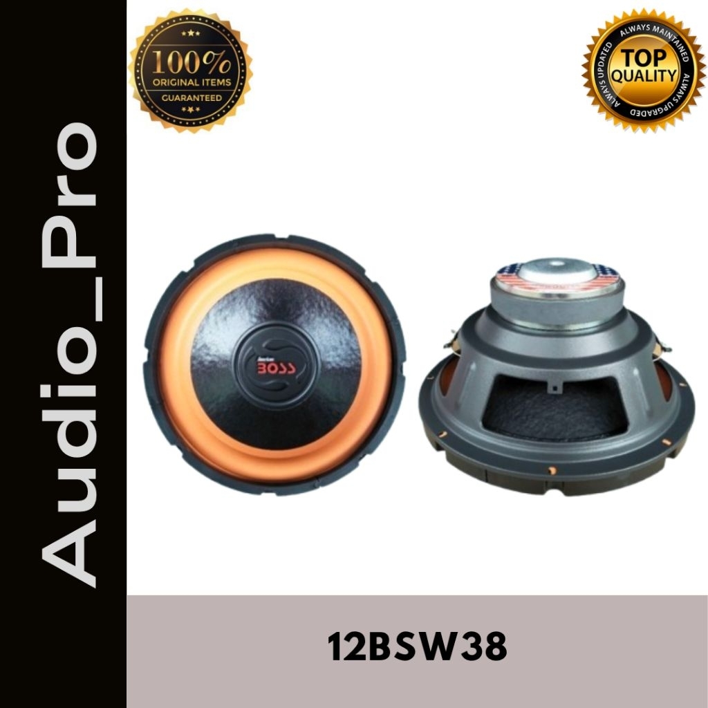 SPEAKER SUBWOOFER AMERICAN BOSS 12 BSW 38 12 INCH 12BSW38 12 BSW38