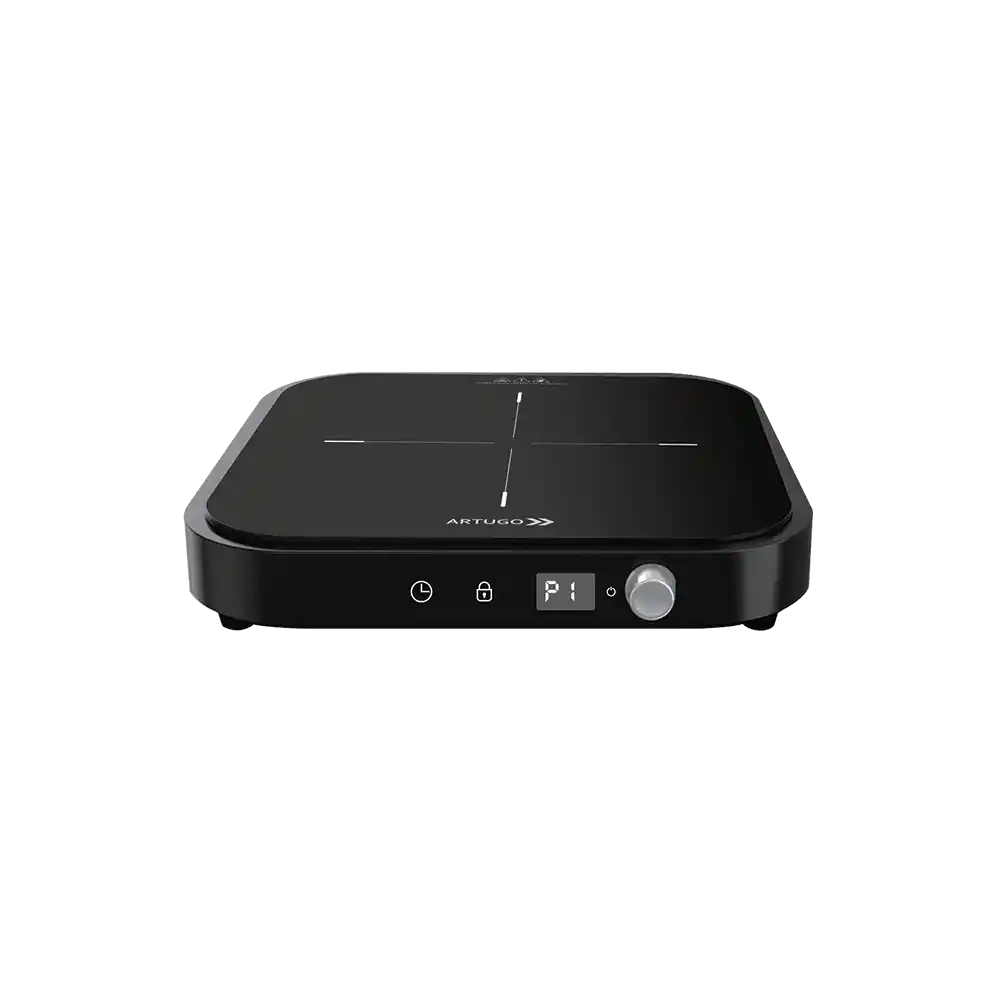 CI 1355 EB | Kompor Listrik Induksi Portable Artugo | Temperred Glass