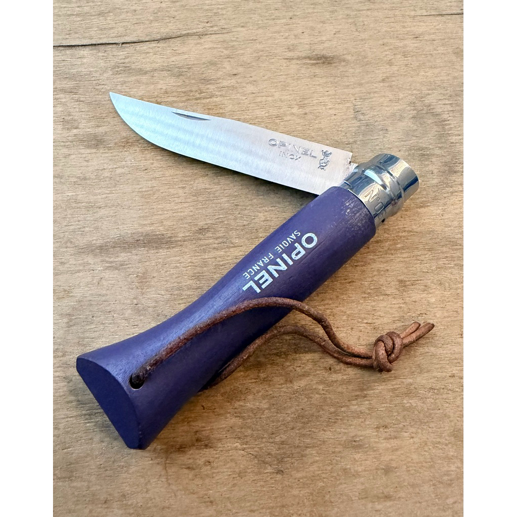 Opinel inox No 06 hndle ungu (original bekas)