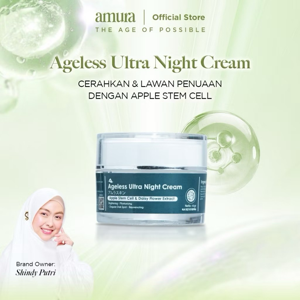 AMURA Ageless Ultra Night Cream 10g
