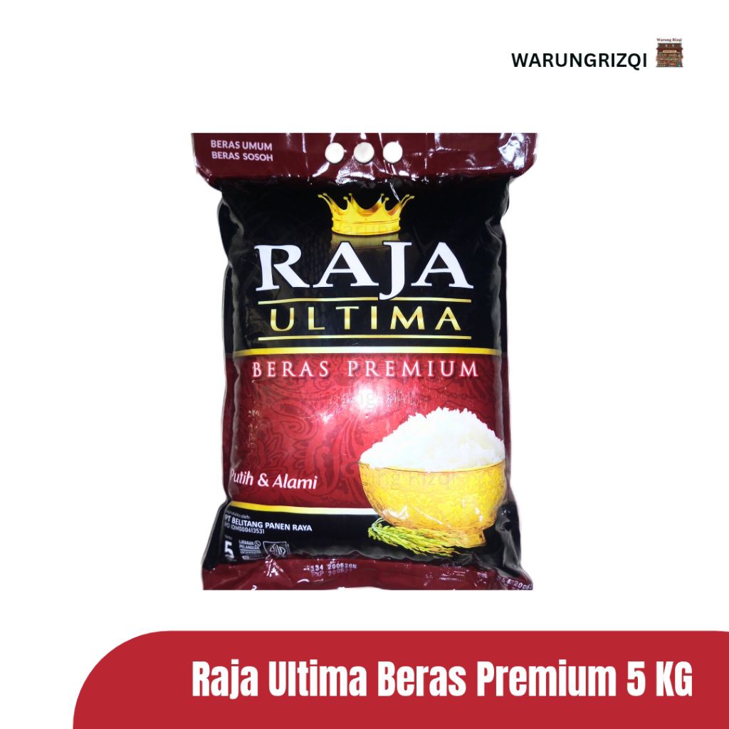 BERAS 5 KG BERAS RAJA ULTIMA BERAS PREMIUM 5 KG