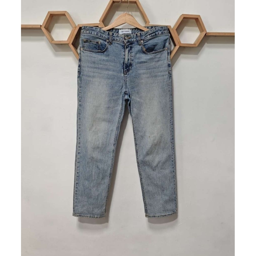 CELANA JEANS PIECE WORKER REGULER STRETCH SIZE  SIZE 32