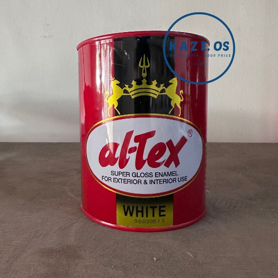 ASLI 100% CAT ALTEX BESI KAYU CAT PAGAR 1KG HITAM PUTIH HITAM DOFF PUTIH DOFF HITAMDOFF PUTIHDOFF PU