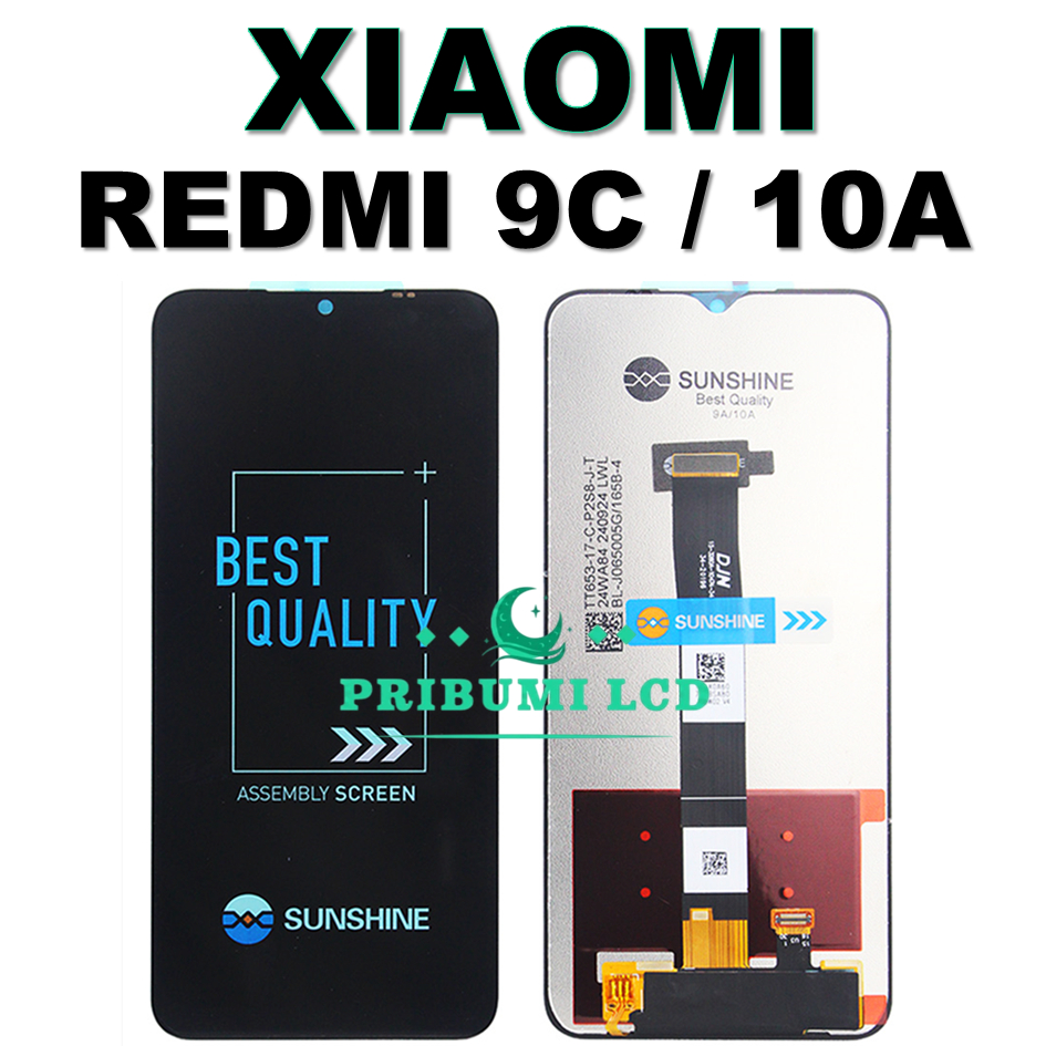 LCD TOUCHSCREEN XIAOMI REDMI 9C / REDMI 10A COMPLETE 100% ORIGINAL