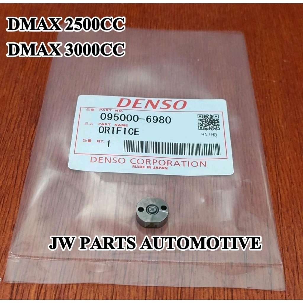 ORIFICE INJECTOR DMAX CONTROL VALVE INJECTOR DMAX 2.5 3.0