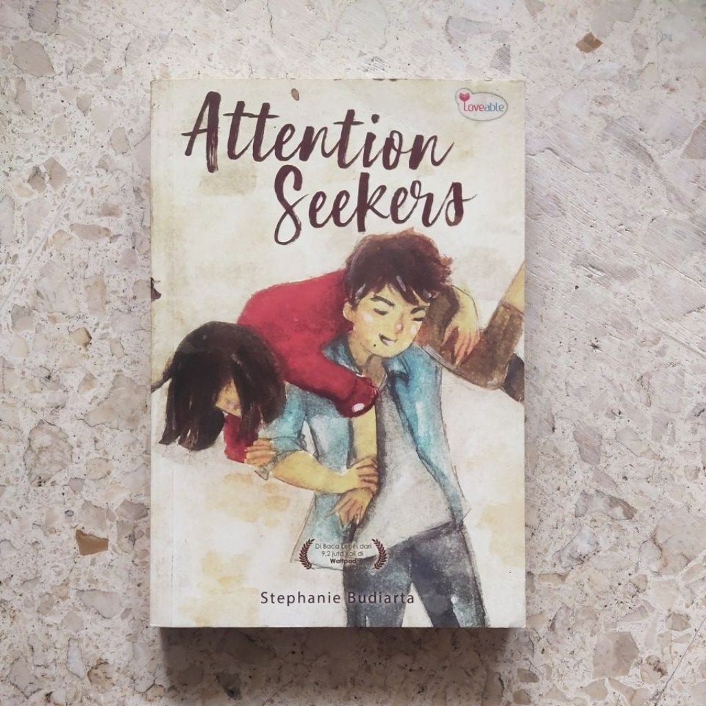 NOVEL ROMANSA / BACAAN REMAJA / ATTENTION SEEKERS / PRODUK ASLI ORIGINAL