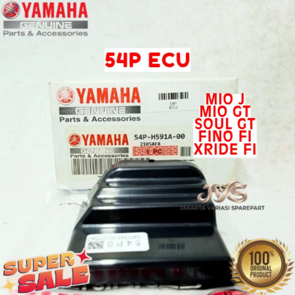 ECU KODE 54P, ECU MIO J, ECU MIO GT, ECU SOUL GT, ECU FINO FI, ECU XRIDE FI