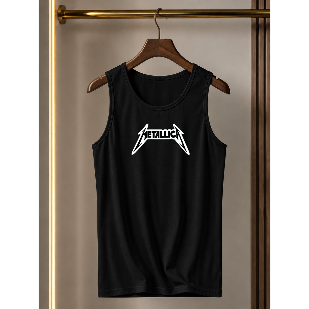 Kaos Singlet Pria Metallica Singlet Pria Dewasa Atasan Pria Fahsion