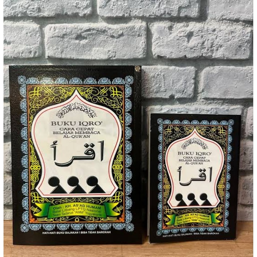 BUKU IQRO / Cara Cepat Belajar Membaca Alquran /K.H As'ad HUMAM