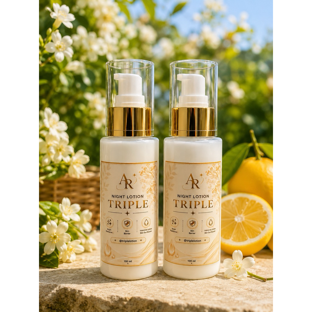 night lotion triple glow