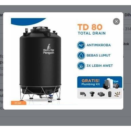 PENGUIN TOTAL DRAIN 800 LITER [TD 80]