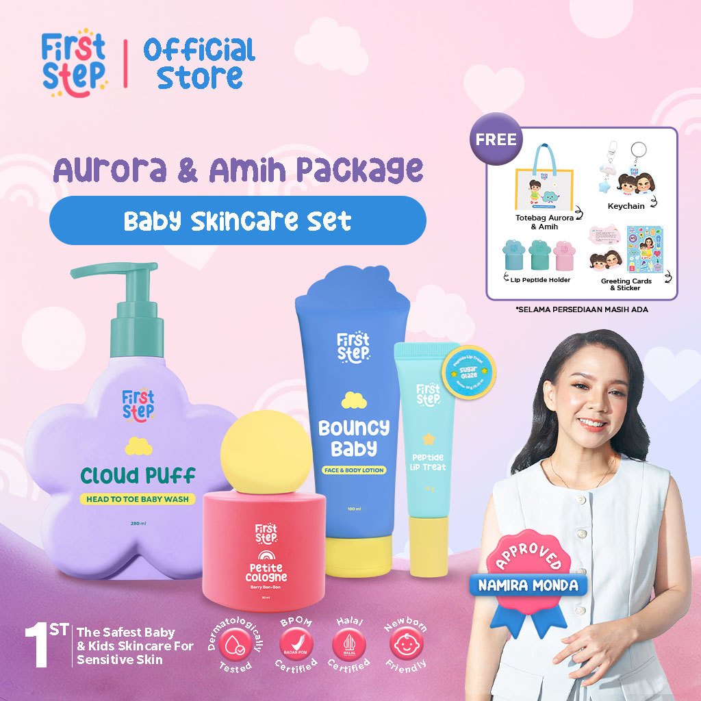 FIRST STEP - Aurora & Amih Package - Baby Skincare Set