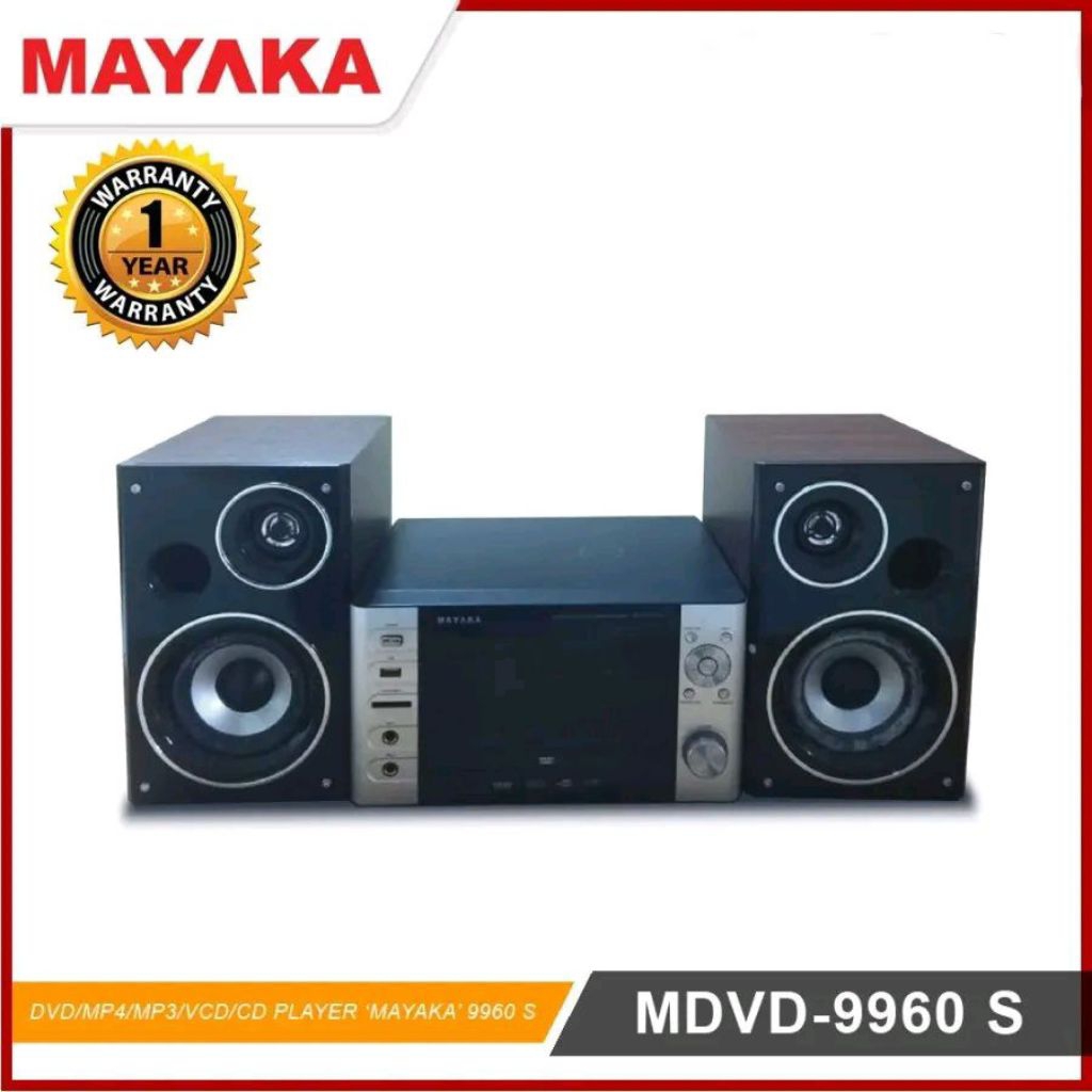 Hi-Fi Mayaka MDVD-9960 S | Compo dvd usb sd cd radio 9960S MDVD9960S