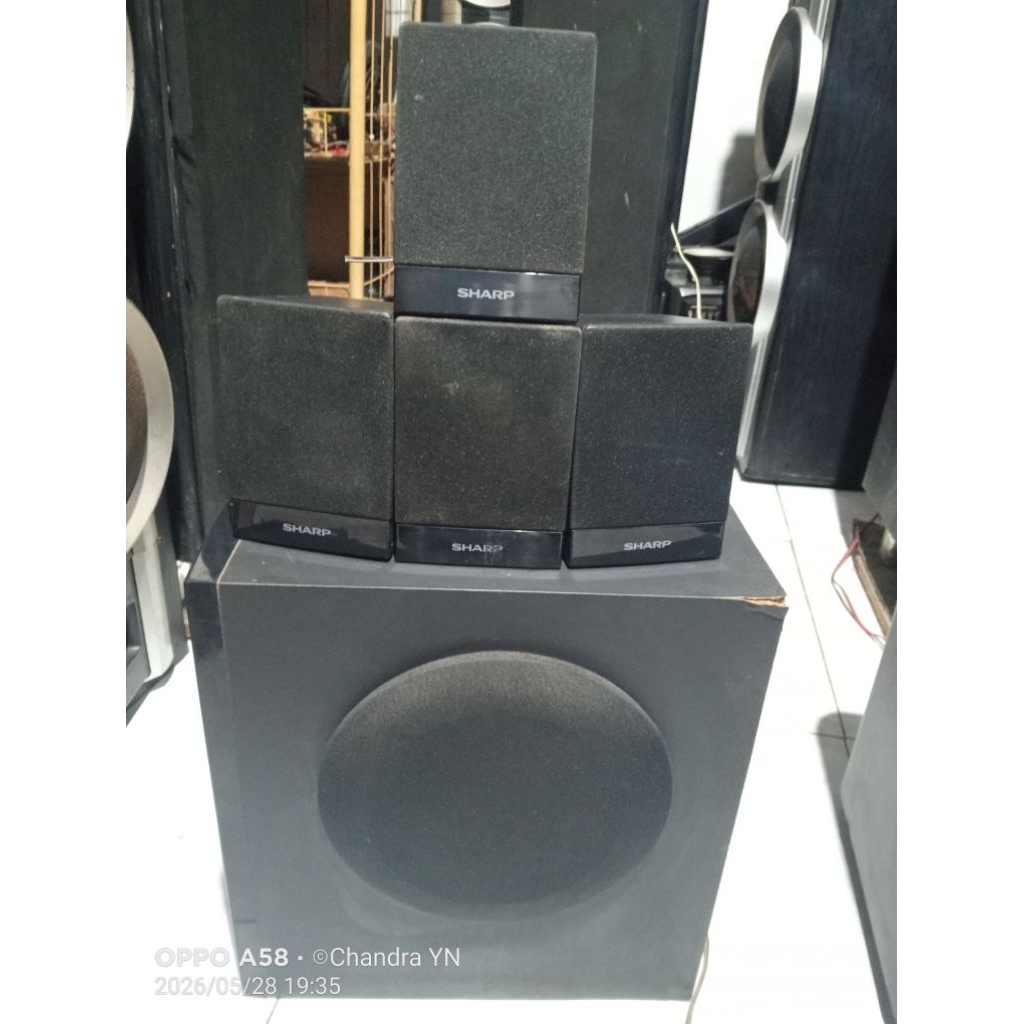 PASIF SHARP HOME THEATER 1 set