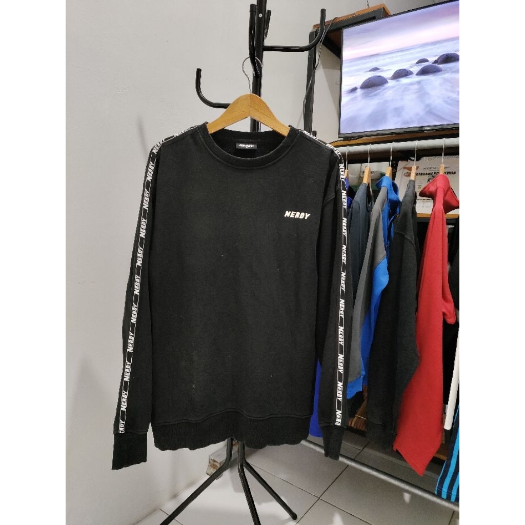 Crewneck Sweater Nerdy Full Taped Original