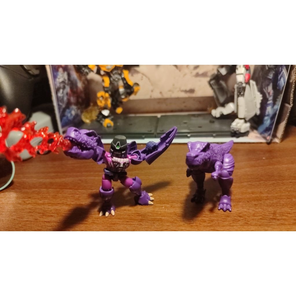 Transformers DV 06 | BW Megatron & BW Megatron T-rex